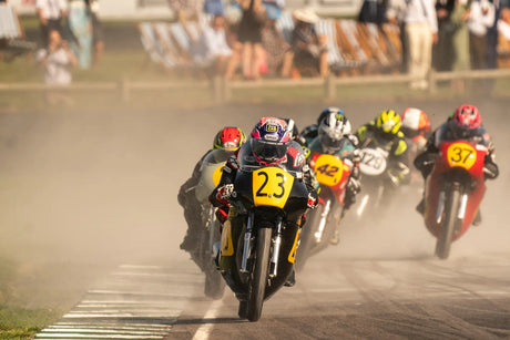 Triumph Racing Legends Meet Fans at Goodwood Revival