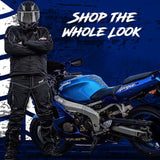 Spyder Motorcycle Jacket for Men with Weather Resistant Cordura Textile Fabric for Enduro Motocross Jacket
