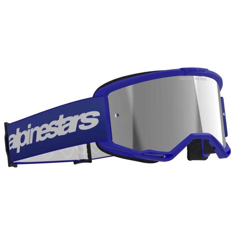 Alpinestars Vision 3 Wordmark Goggles - Mirror Lens