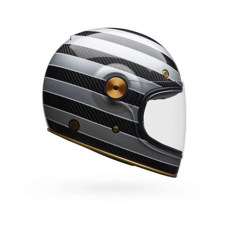 bell bullitt helmet silver Bell Bullitt GT Carbon RSD Temple Helmet – Just Rev It