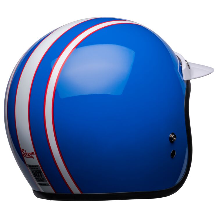 Bell Custom 500 Six Day McQueen Helmet