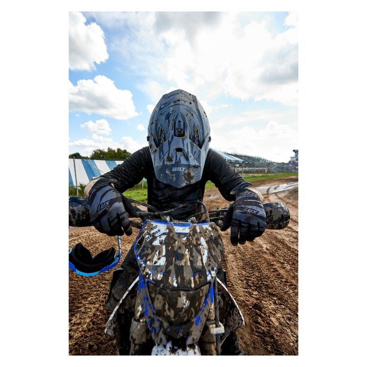 BILT Lux Tiger Camo Race Helmet