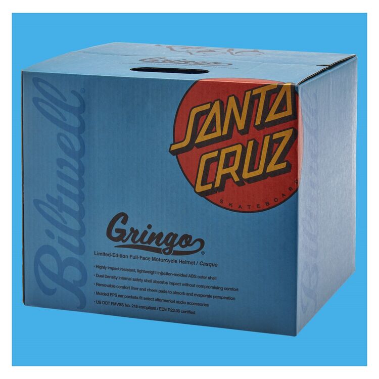 Biltwell Gringo ECE 22.06 Santa Cruz Helmet