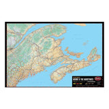 Butler Maps Maine & The Maritimes G1 Roads Map