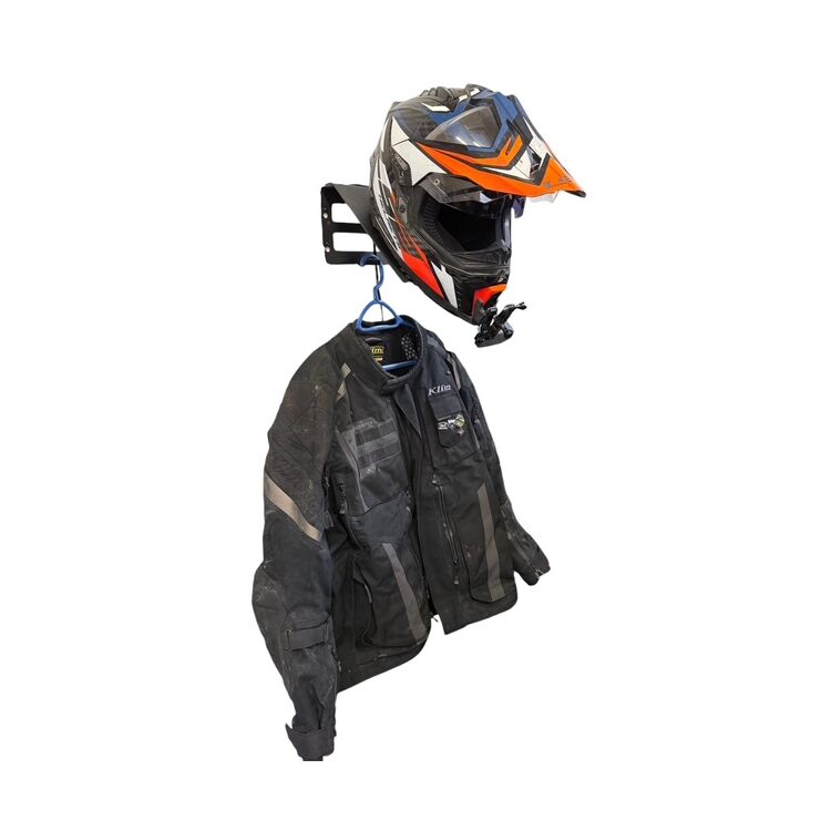 Charged Up Wall Mounted Helmet Rack With Fan and Dual USB Ports