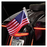 Ciro LED Lighted Flag Pole With American Flag