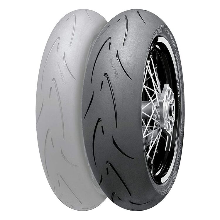 Contitech Sm Continental ContiAttack SM Supermoto EVO Tires – Just Rev It
