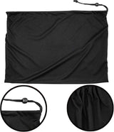 Motorcycle Helmet Bag Ski Bag Hockey Bag Lightweight Backpack Large Storage Carrying Bags for Sport Riding Travel Motorcycle Bicycle Made of Nylon Cloth with Drawstring Bag (L*2 Pack