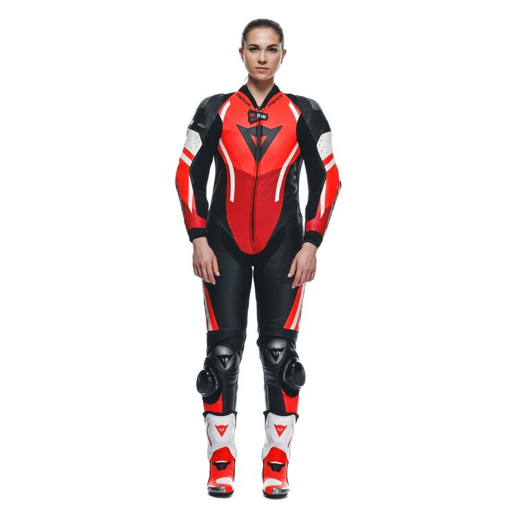 Dainese Misano 3 Perf. D-Air 1-Piece Women's Leather Suit