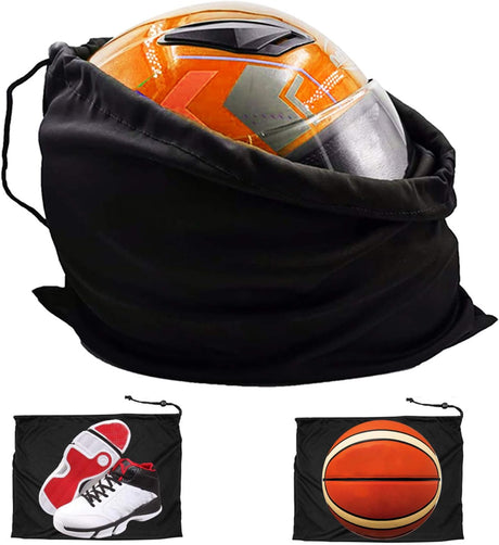 Motorcycle Helmet Bag Ski Bag Hockey Bag Lightweight Backpack Large Storage Carrying Bags for Sport Riding Travel Motorcycle Bicycle Made of Nylon Cloth with Drawstring Bag (L*2 Pack