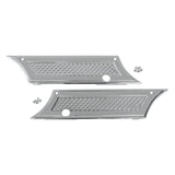 Eddie Trotta Cross Cut Saddlebag Latch Covers For Harley Touring 1993-2013