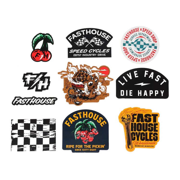 Fasthouse Fall Lifestyle Decal Pack