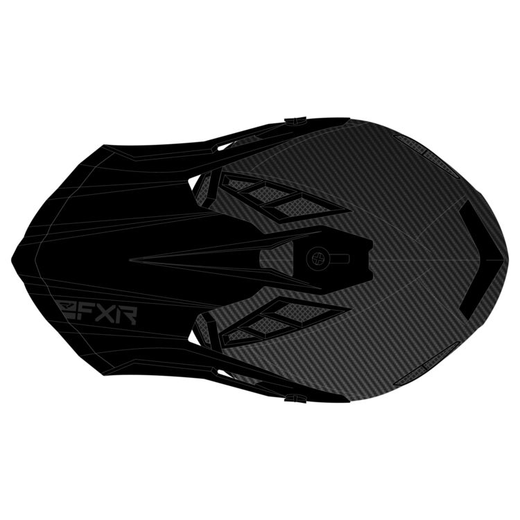 FXR Helium Carbon Helmet w/ D-Ring