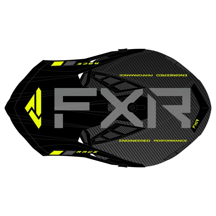 FXR Helium Carbon Helmet w/ D-Ring