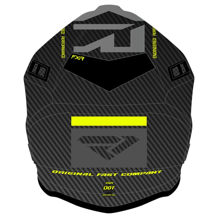 FXR Helium Carbon Helmet w/ D-Ring