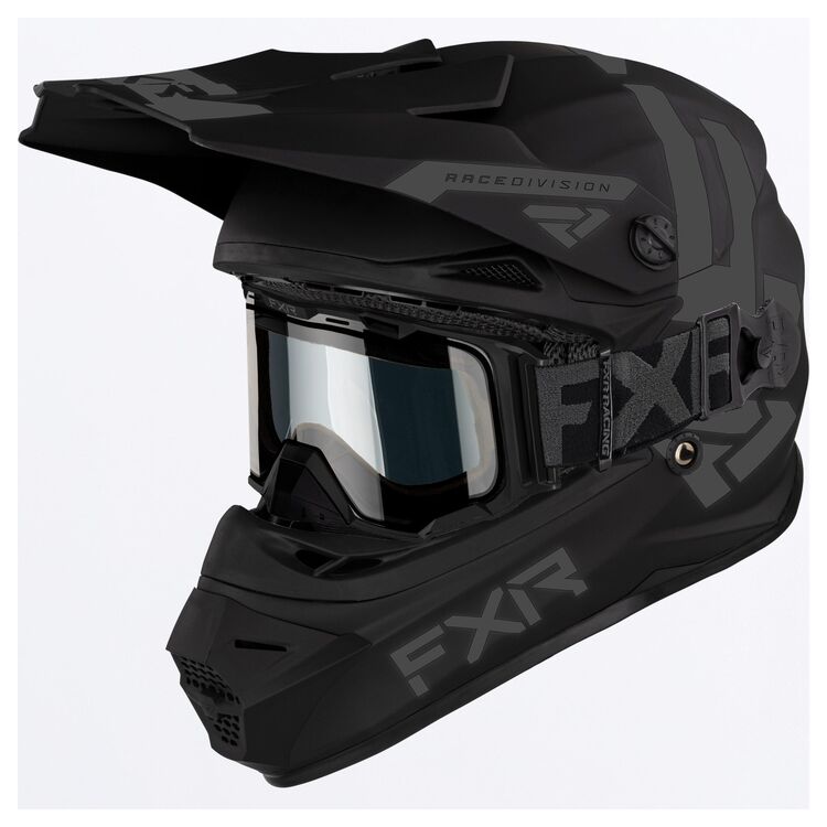 FXR Youth Legion QRS Helmet With Goggles