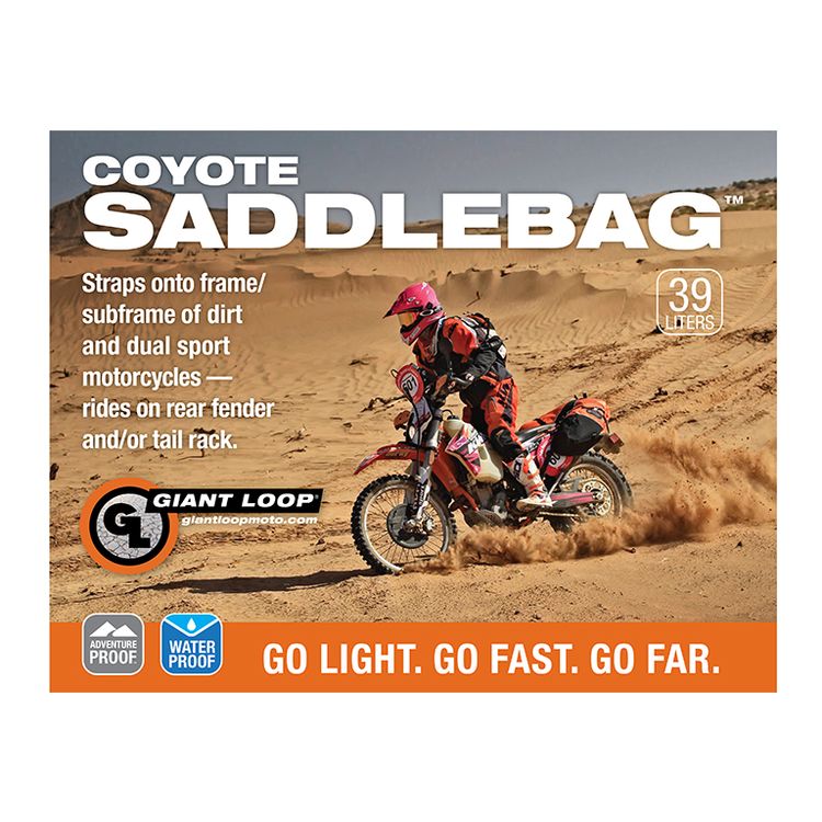 Giant Loop Coyote Saddlebag Roll Top