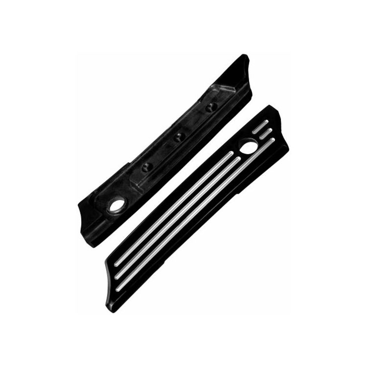HogWorkz 3rd Degree Saddlebag Latch Covers For Harley Touring 2014-2025