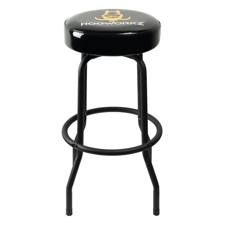HogWorkz Logo Single Ring Garage / Shop Stool
