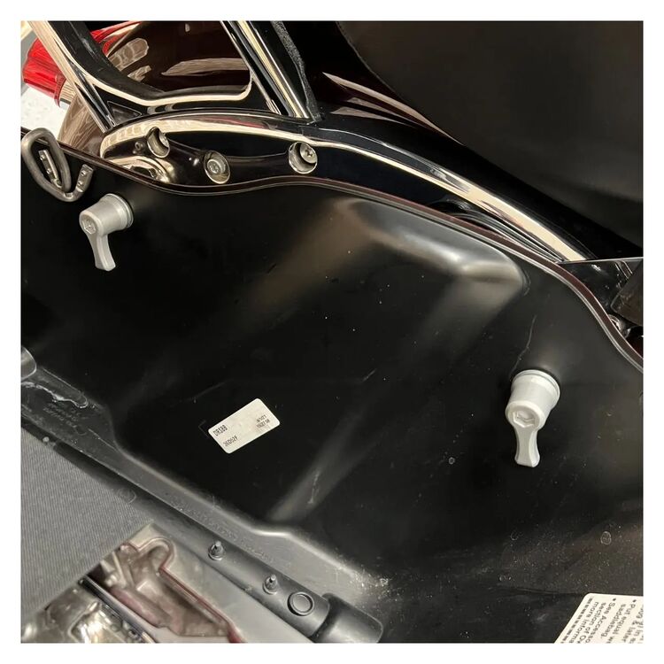 HogWorkz Quick Turn Saddlebag Fasteners For Harley Touring 1994-2025