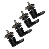 HogWorkz Quick Turn Saddlebag Fasteners For Harley Touring 1994-2025
