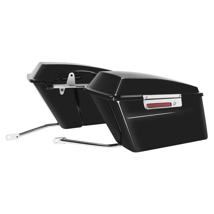 HogWorkz Saddlebag Conversion Brackets For Harley Softail