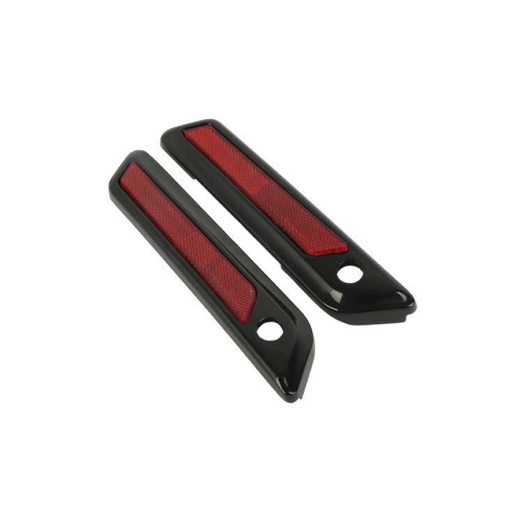 HogWorkz Saddlebag Latch Covers For Harley Touring