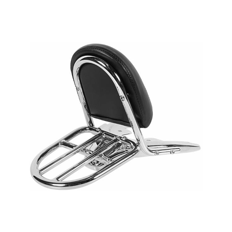 HogWorkz Sissy Bar With Backrest And Luggage Rack For Harley V-Rod 2002-2006