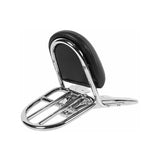HogWorkz Sissy Bar With Backrest And Luggage Rack For Harley V-Rod 2002-2006