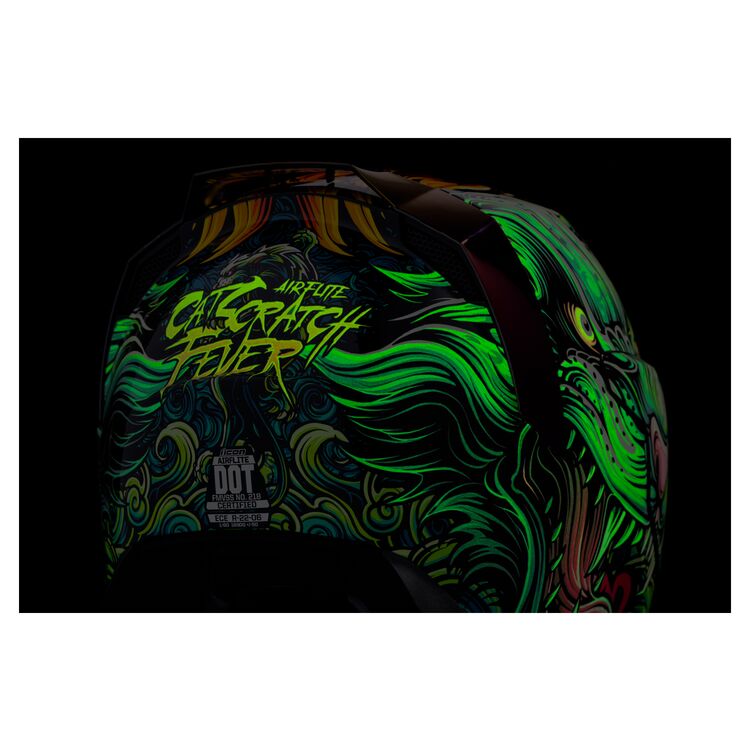 Icon Airflite Cat Scratch Fever Helmet (2XL)