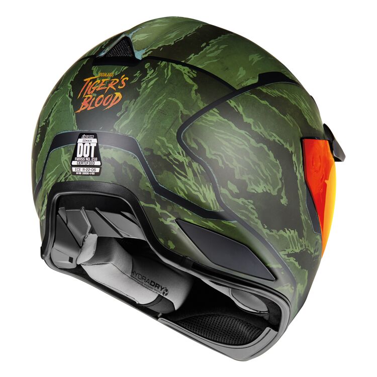 Icon Domain Tiger Blood Helmet