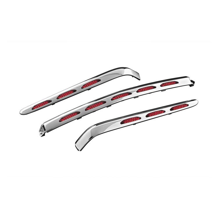 Kuryakyn LED Trunk Molding with Red Lenses Honda Gold Wing 2001-2010