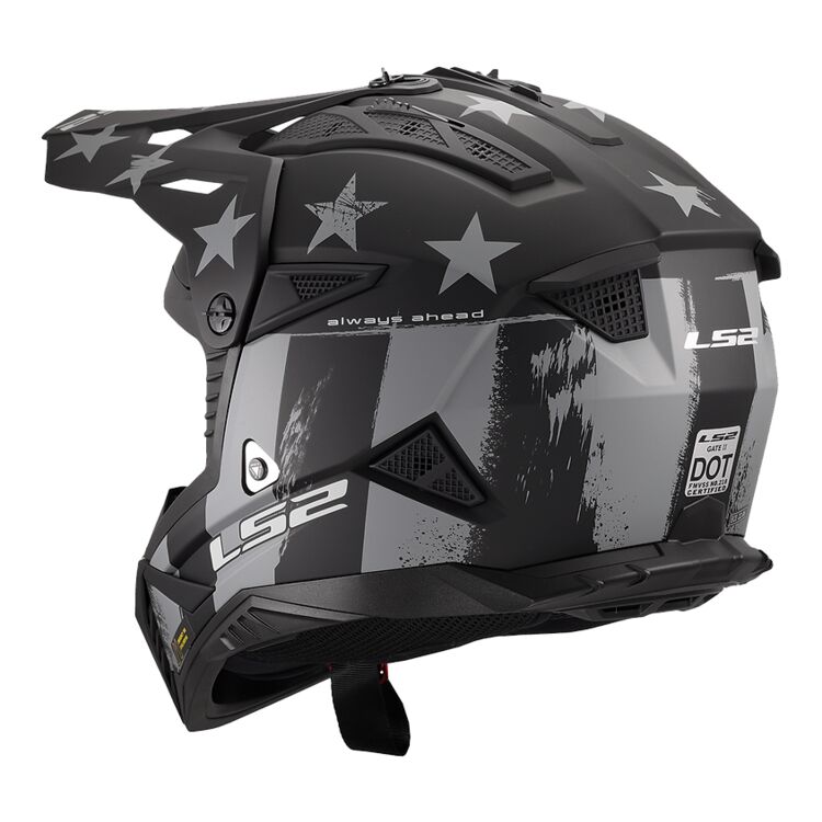 LS2 Gate II Battle Scar Helmet