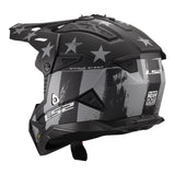 LS2 Gate II Battle Scar Helmet