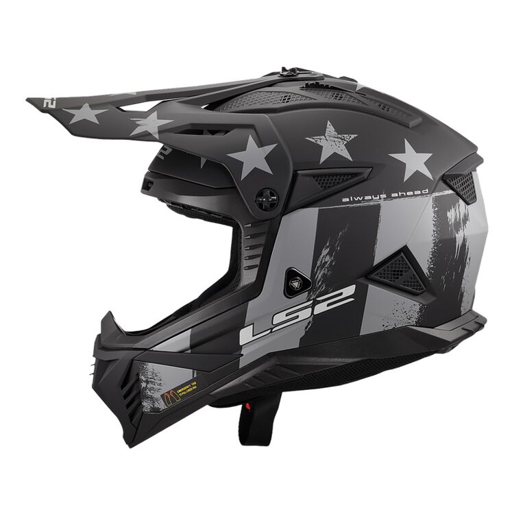 LS2 Gate II Battle Scar Helmet