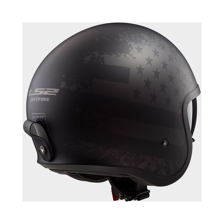 LS2 Spitfire Black Flag Helmet