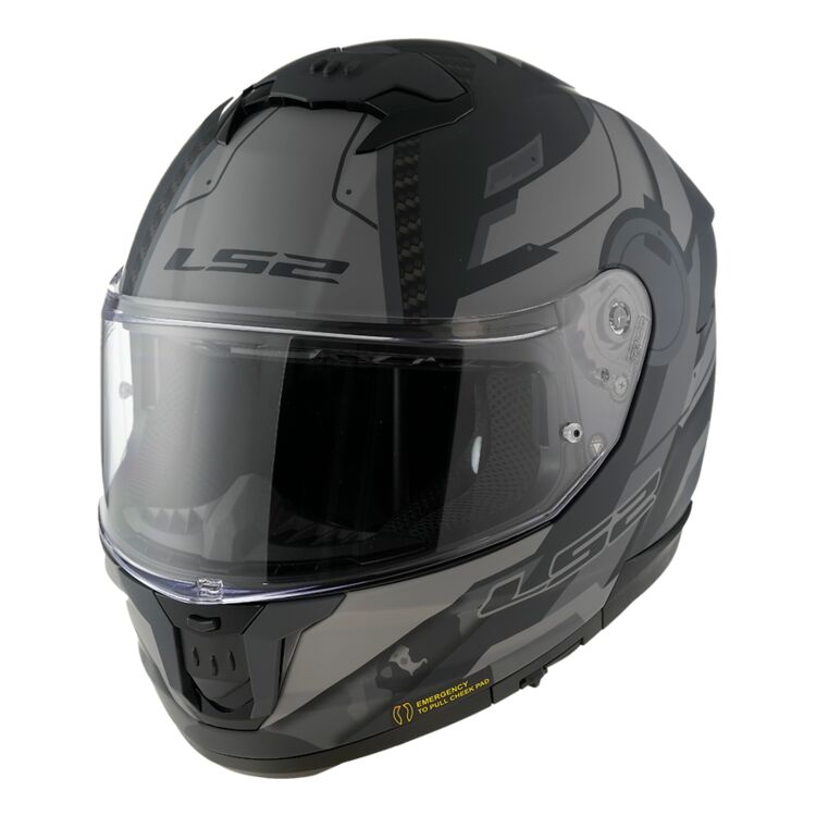 LS2 Stream II Shadow Helmet