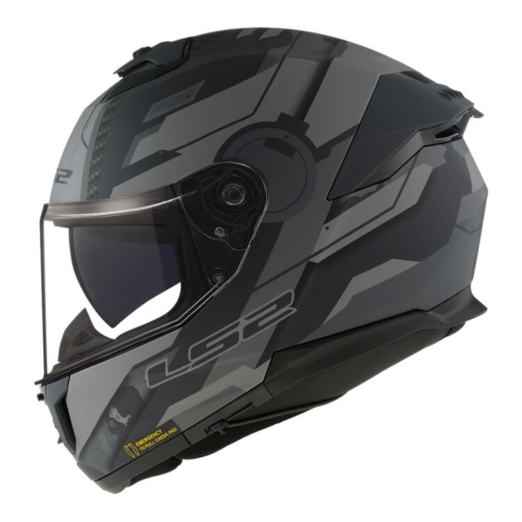LS2 Stream II Shadow Helmet