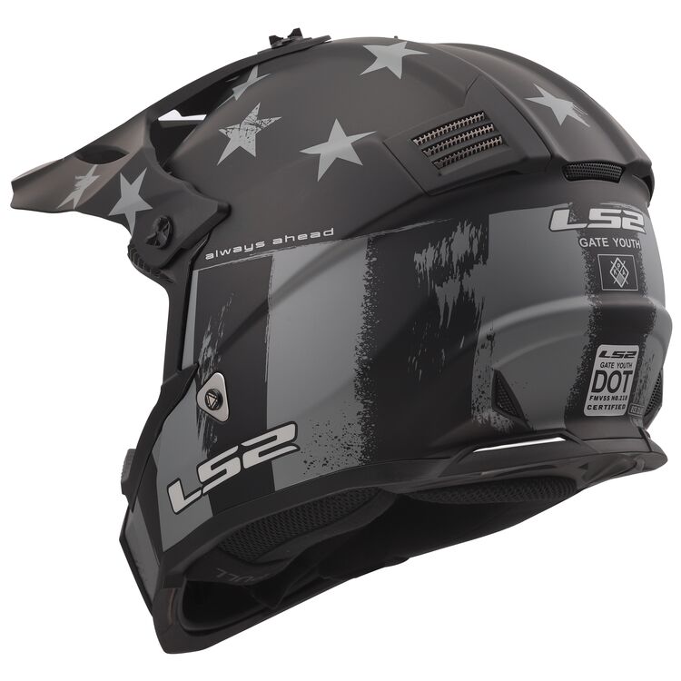 LS2 Youth Gate II Battle Scar Helmet