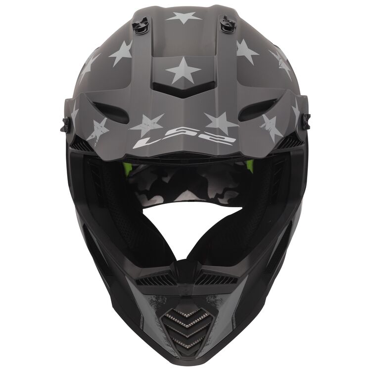 LS2 Youth Gate II Battle Scar Helmet