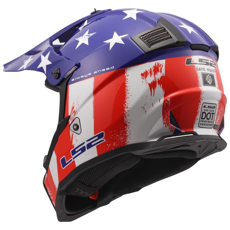 LS2 Youth Gate II Battle Scar Helmet