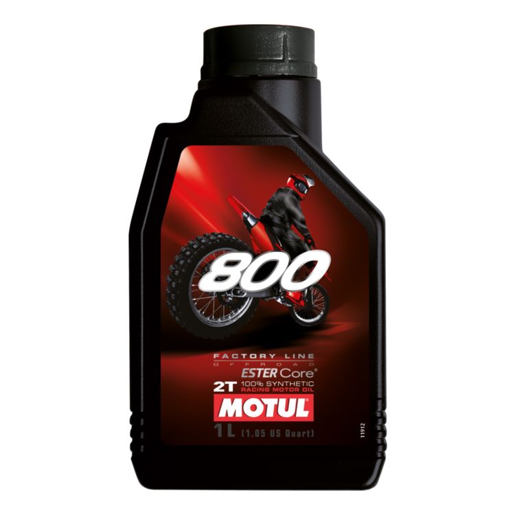Motul 800 2T Off Road Racing Synthetic Engine Oil - 1 Liter