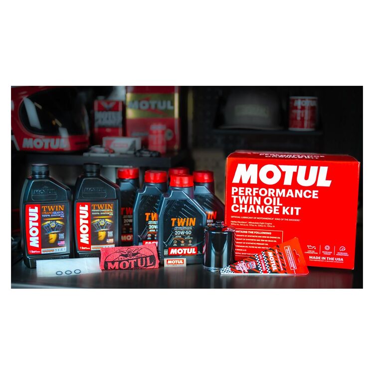 Motul Twin Oil Change Kit For Harley Milwaukee-Eight 2017-2025