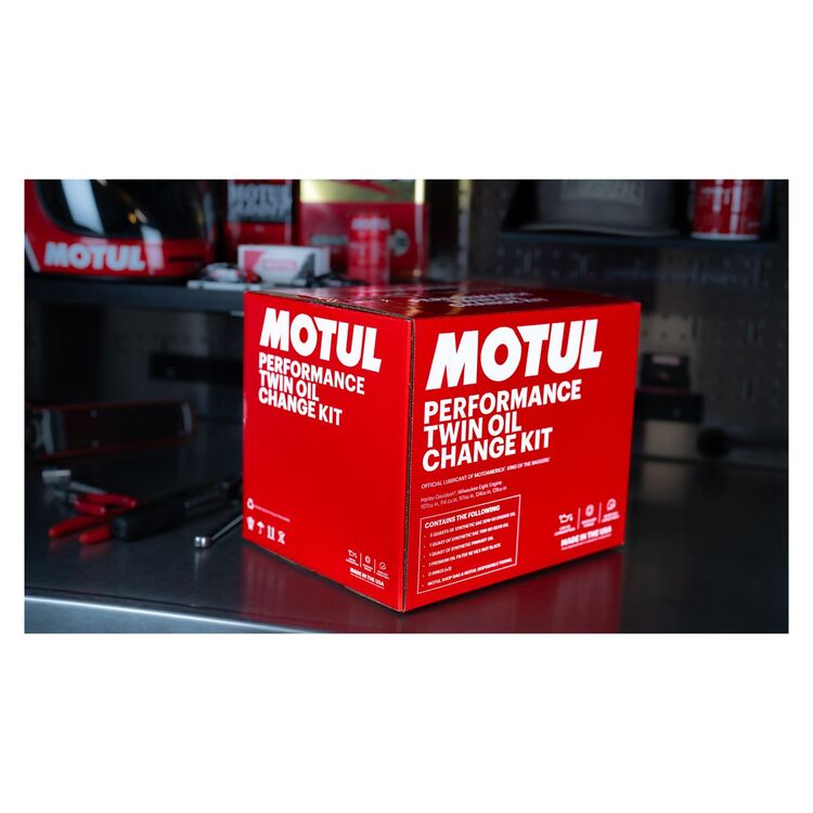 Motul Twin Oil Change Kit For Harley Milwaukee-Eight 2017-2025