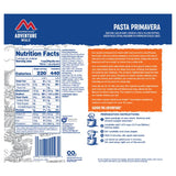 Mountain House Pasta Primavera Pouch