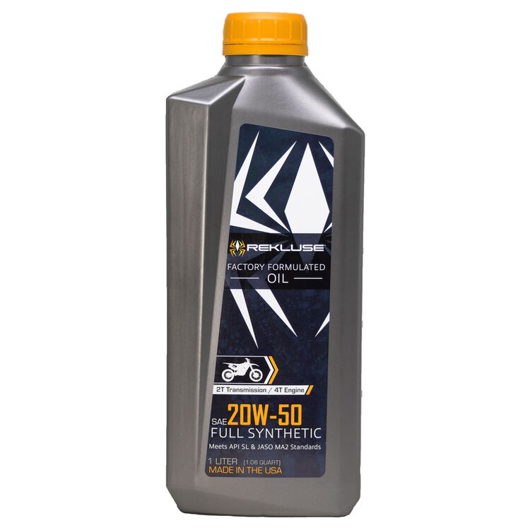 Rekluse Factory Formulated Synthetic 2T Transmission / 4T Engine Oil
