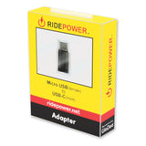 RidePower Micro USB To USB-C Adapter