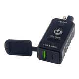 RidePower SAE To USB / USB-C Outlet With Voltage Display