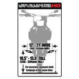 Risk Racing Lock-N-Load Pro HD Strapless Moto Transport System
