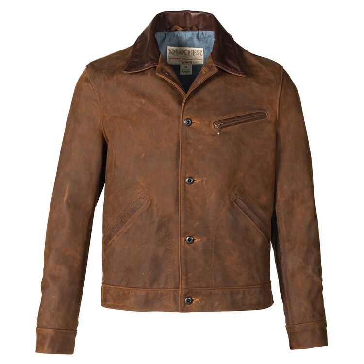 Schott 538 Nubuck Cowhide Mechanics Jacket